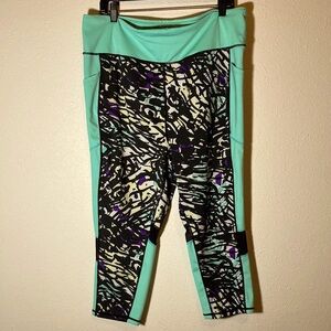 Rise by LulaRoe Fearless Fitness Leggings Size 3X